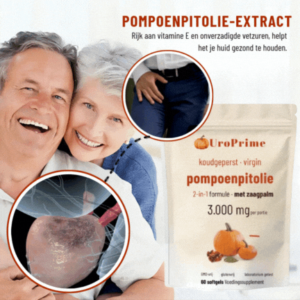 UroPrime™️Pumpkin Seed Oil with Saw Palmetto