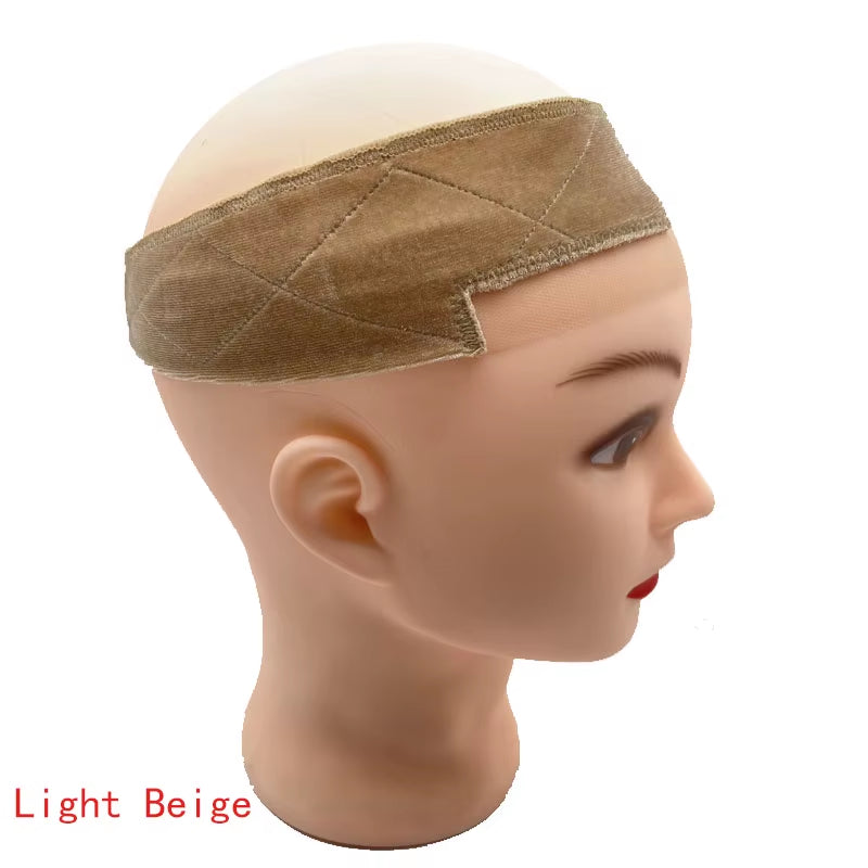 Non-Slip Soft Velvet Women Wig Grips Headband Women Silicone Headband Velvet to Hold Wigs Wig Accessories