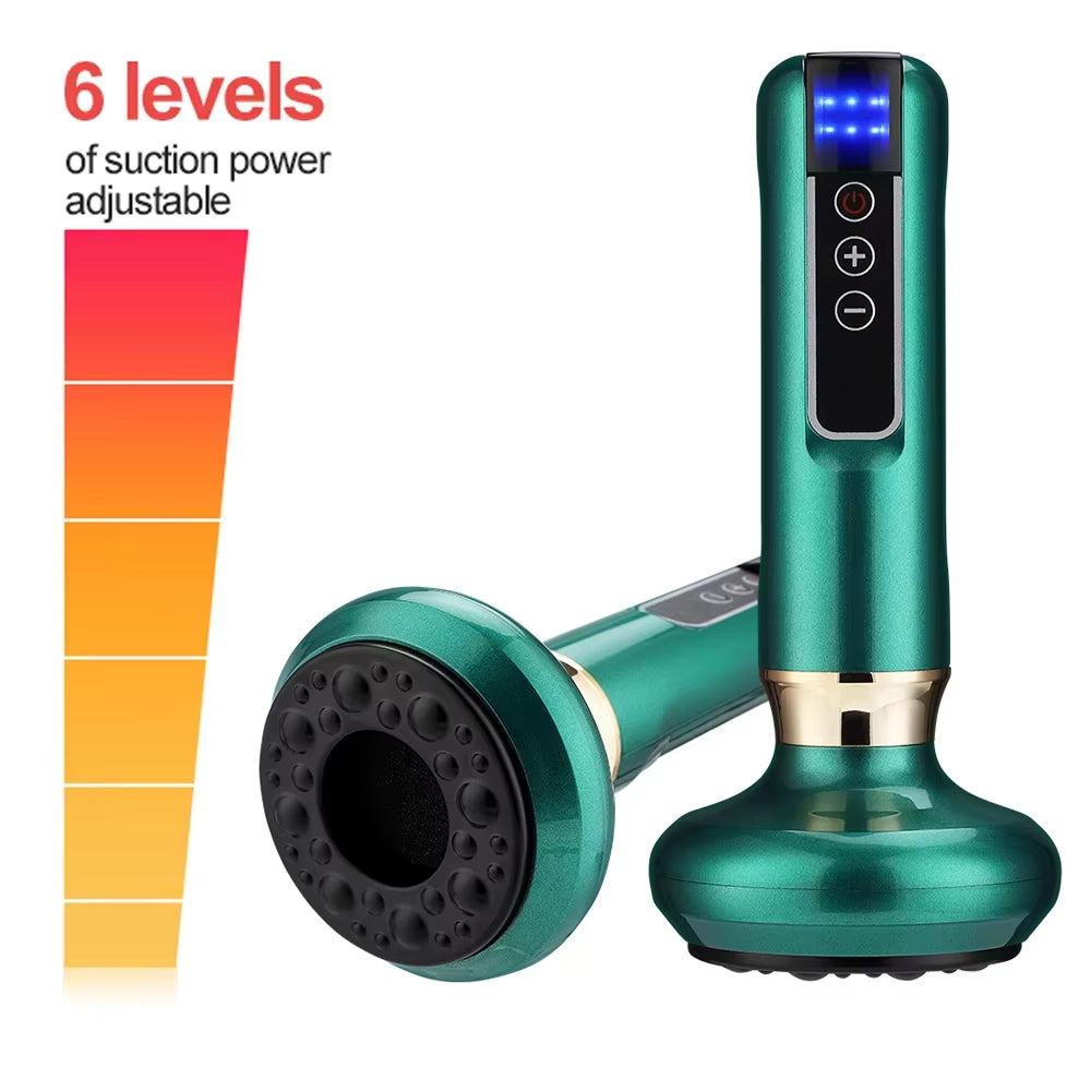 Chinese Electric Suction Medical Cupping Therapy Set Beauty Massager Glass Jars anti Cellulite Cupping Vacuum Slimming Guasha