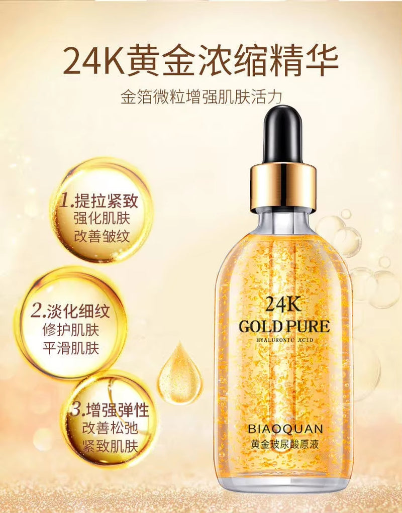 Omnika LuxeGlow 24K Gold Serum – Premium Anti-Aging Hydration