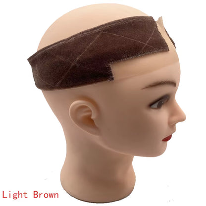 Non-Slip Soft Velvet Women Wig Grips Headband Women Silicone Headband Velvet to Hold Wigs Wig Accessories