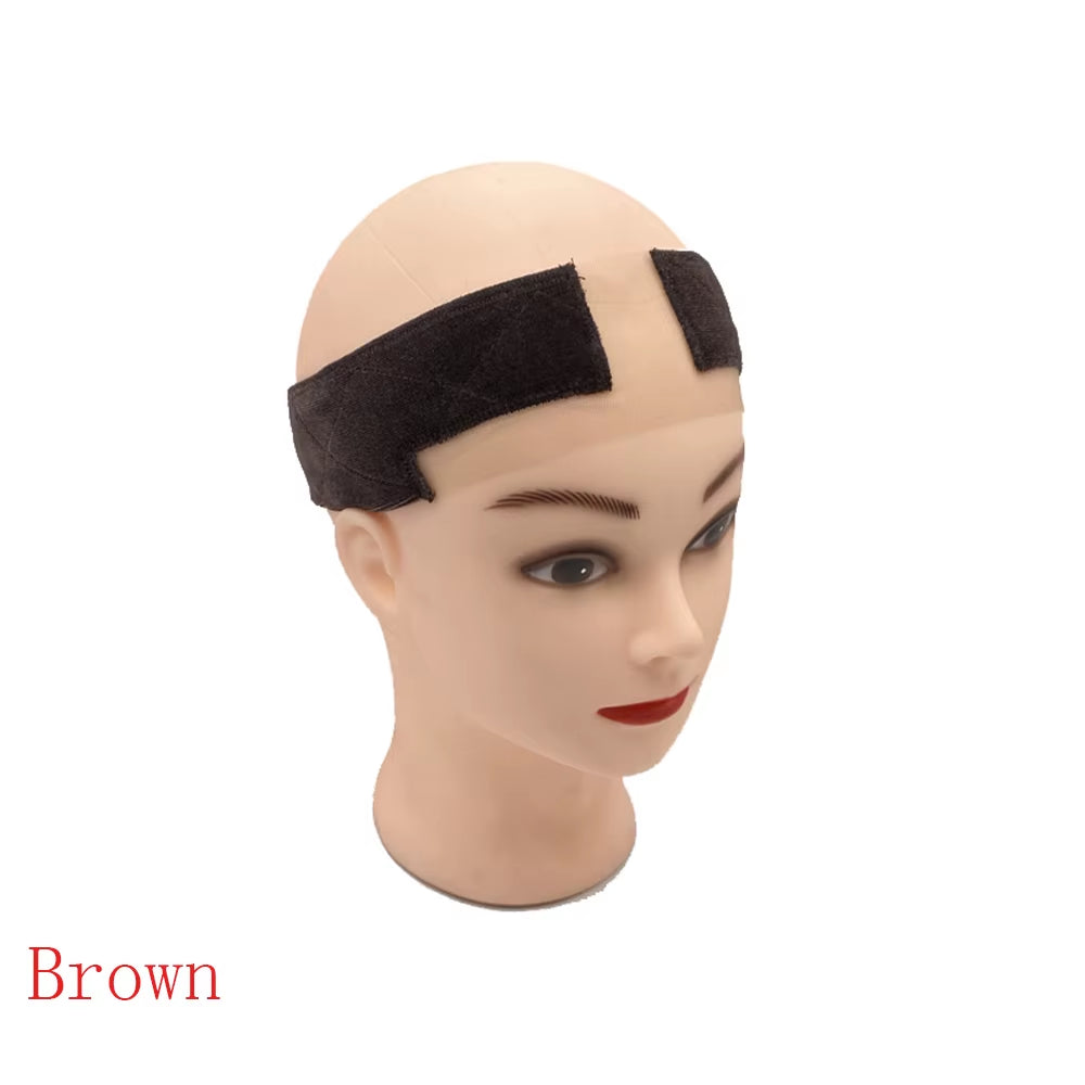 Non-Slip Soft Velvet Women Wig Grips Headband Women Silicone Headband Velvet to Hold Wigs Wig Accessories