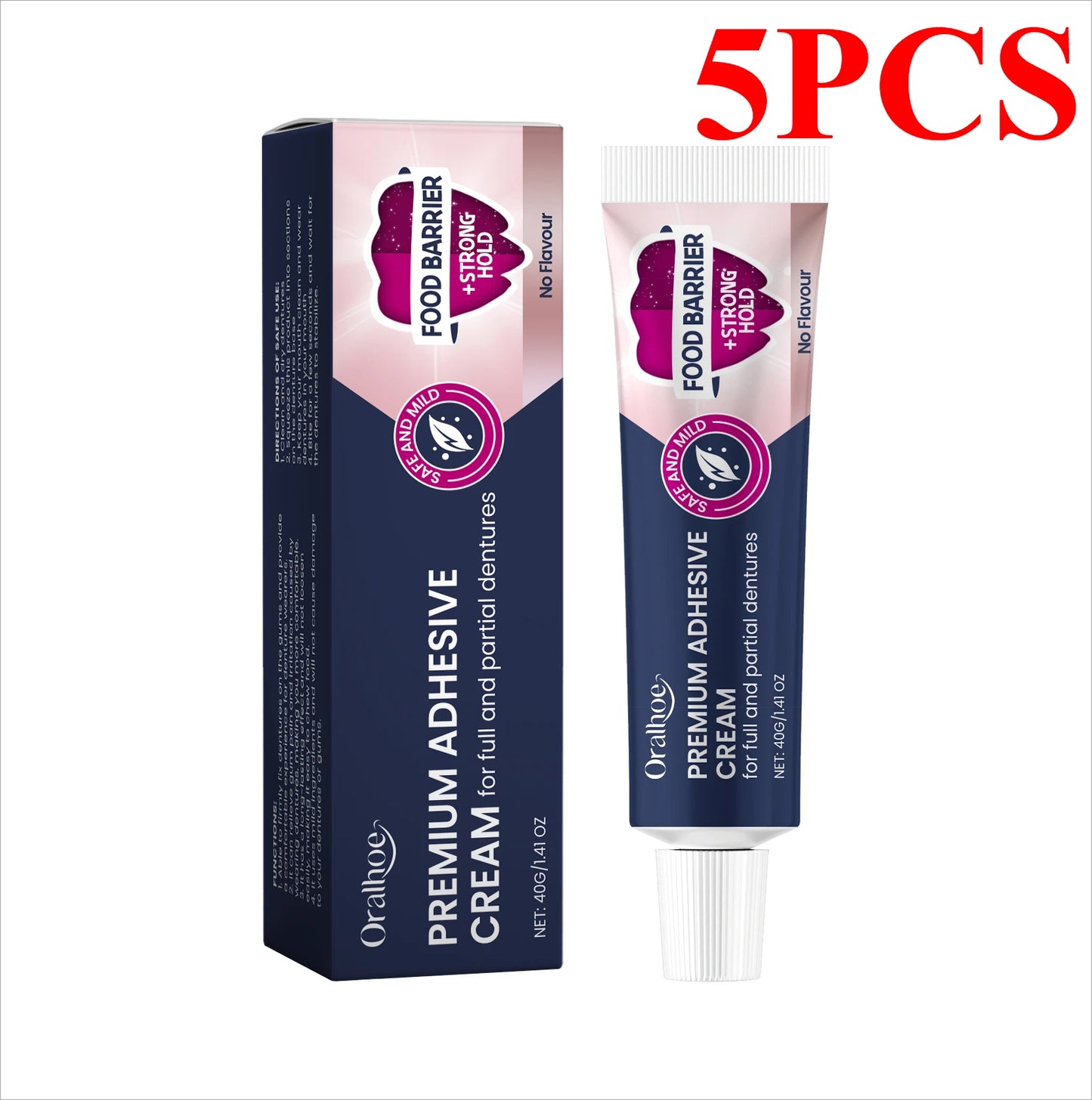 Premium Thermoplastic Denture Adhesive Long Lasting Denture Fixing Adhesive for Filling Fix Missing/Broken Tooth False Teethglue