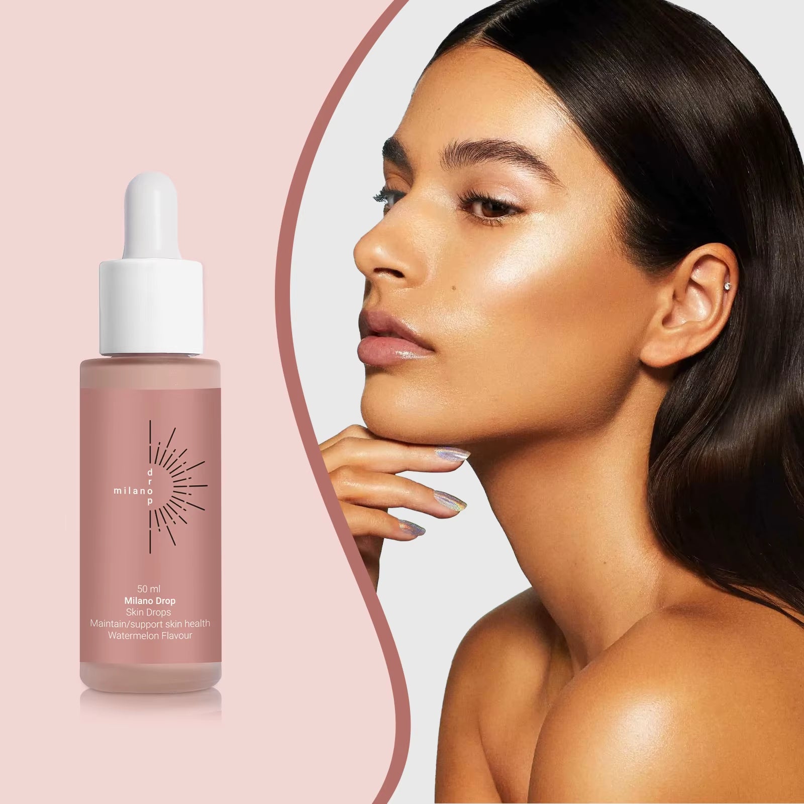 Self Tanning Drops Natural Tanner Enhance Skin Melanin Liquid Bronzer Preventing Sunburn Sunless for Body Face Tanning Products