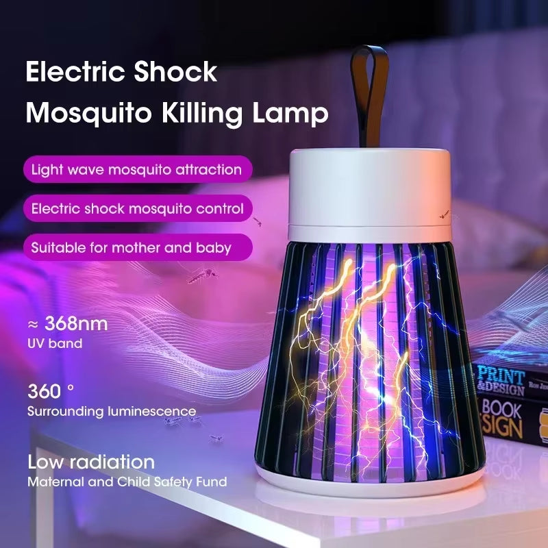 Mosquito Killer Lamp Portable USB Charge Electric Shock Mosquito Killer Outdoor Mute anti Mosquito Lamp Pest Control Lamp