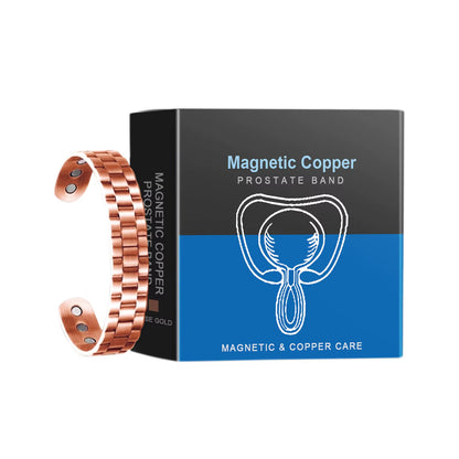 Magnetic Copper Prostate Strap Magnetic Copper Prostate Band Improves Blood Circulation Men'S Fashion Bracelet Relieves Prostate