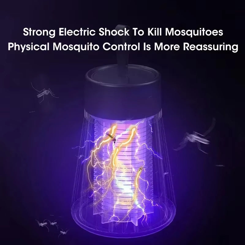 Mosquito Killer Lamp Portable USB Charge Electric Shock Mosquito Killer Outdoor Mute anti Mosquito Lamp Pest Control Lamp